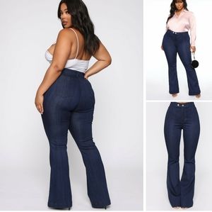 Fashion Nova Janelle Flare Jeans